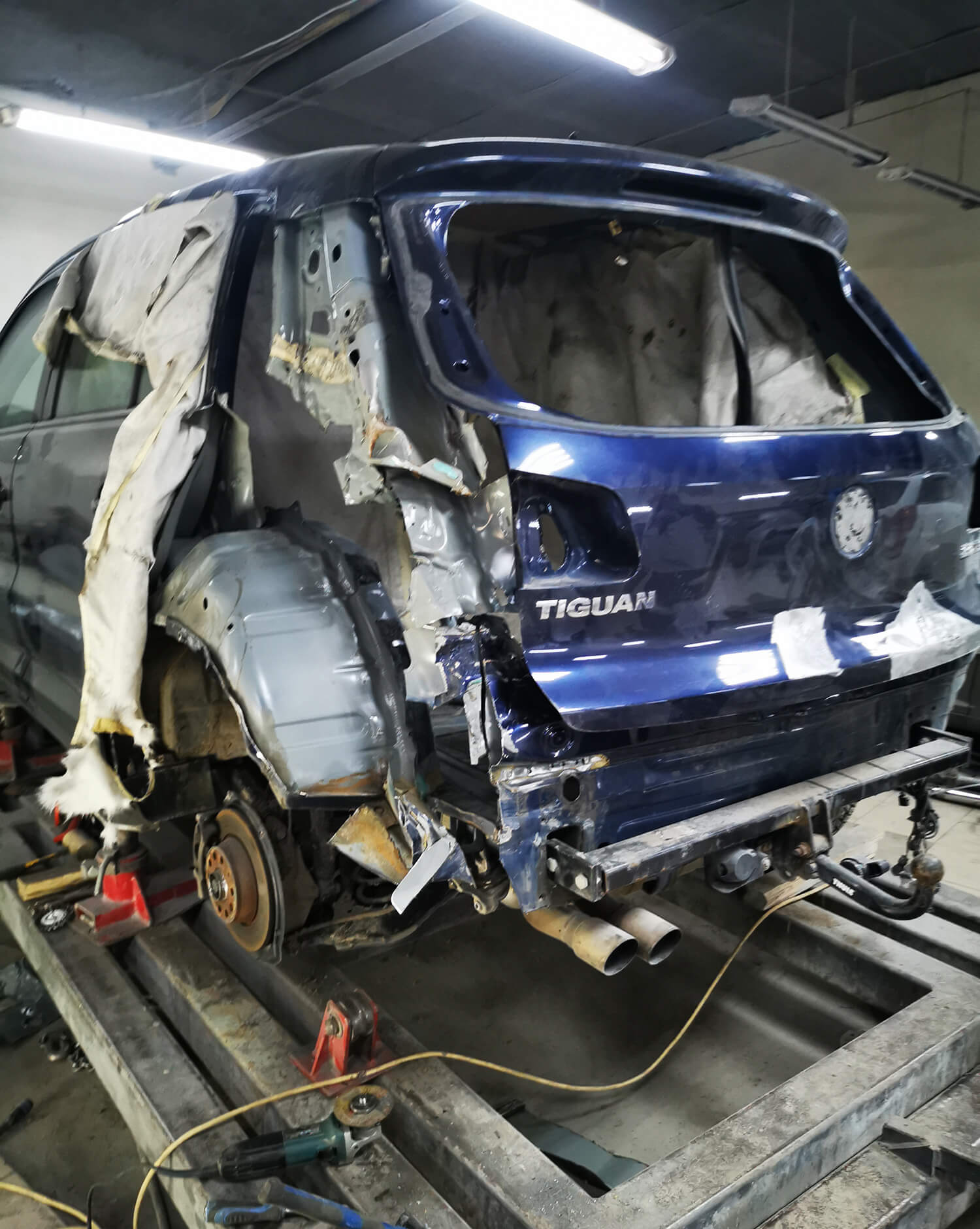 Кузовной ремонт Volkswagen Tiguan до